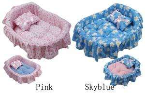 FREE SHIPPING Cute Cozy Decorative Pattern Princess Small Dog Bed DBD 
