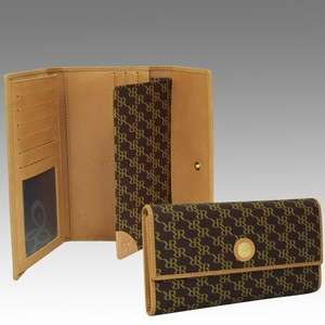 RIONI Aristo (brown)   Checkbook Wallet AD W011  