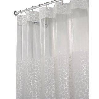    Maytex Ice Circles PEVA Shower Curtain, Clear: Home & Kitchen