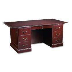 HON 94000 Series Double Pedestal Desk  Overstock