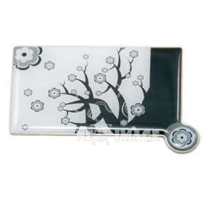  Stainless Steel Unbreakable Personal Mirror Plum Blossom 