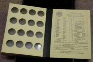 LIBRARY OF COINS GENERAL ALBUM FOR COINS OF LARGE CENT SIZE  NO COINS 