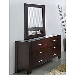 Hamptons 6 drawer Dresser with Mirror  Overstock