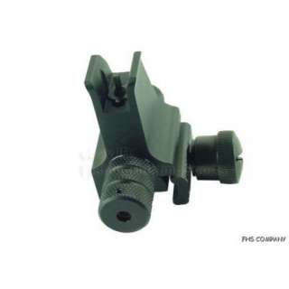 Tactical QD Low Rifle Front Sight with Red Laser A1 A2  