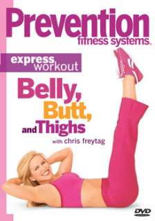 Prevention Fitness Systems   Express Workout Belly, Butt and Thighs 