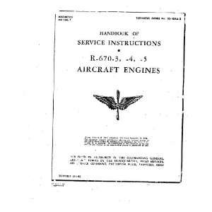 Continental R 670  3  5 Aircraft Engine Service Manual: Continental R 