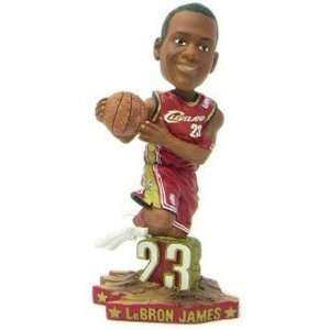  LeBron James Cleveland Cavaliers Road #1 Action Pose 