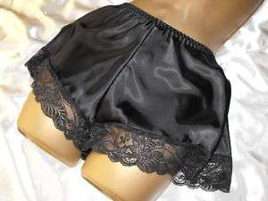 NEW LUXURY Poly SATIN FRENCH KNICKERS All Colours/Sizes  