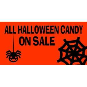  3x6 Vinyl Banner   All Halloween Candy 