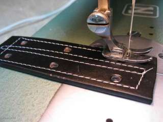 Soft Belting Leather is easy to sew 