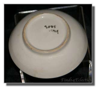 Vintage Italy China/Porcelain Cherub Bowl Pin Dish  
