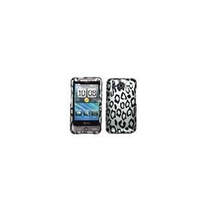  Htc Inspire 4G LEO PARD SKIN BLACK AND WHITE Phone Snap on 