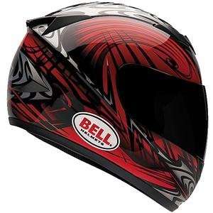  Bell Apex Edge Helmet   X Large/Red/Silver: Automotive