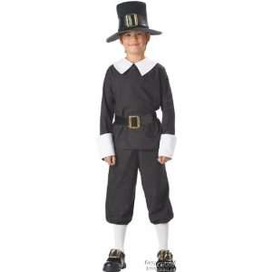  Kids Thanksgiving Pilgrim Costume (SizeLg 10 12) Toys 