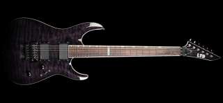   Electric Guitar w/ Floyd Rose See Thru Black 0840248024655  