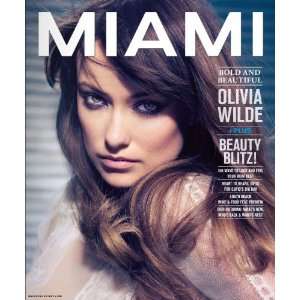  Olivia Wilde   Miami Magazine   February 2012   Newsstand 