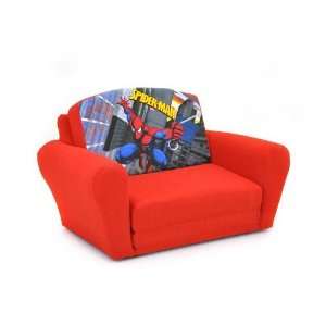  Kidz World Spiderman Red Sleepover Sofa: Toys & Games
