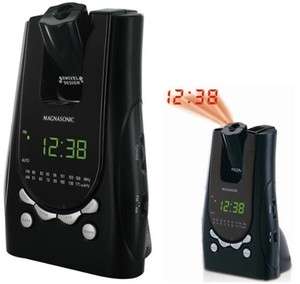 Magnasonic MM171K Projection Alarm Clock Radio 061783037119  
