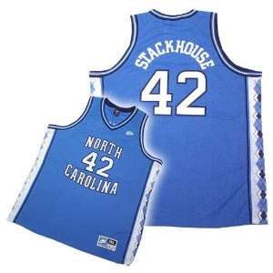   Jerry Stackhouse Sky Blue Twilled Throwback Jersey