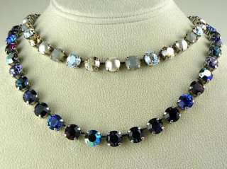 Mariana Handmade Swarovski Crystal 3252 Necklace White Pearl Topaz 