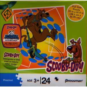  Scooby Doo 24 Piece Puzzle   Scooby on a Scooter: Toys 
