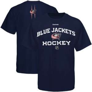    Columbus Blue Jackets Reebok Progression T Shirt