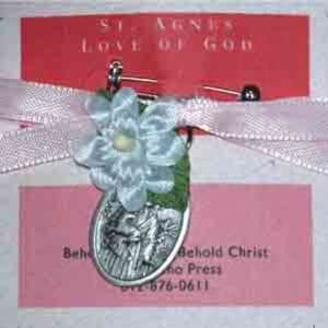  Little Flowers Medal Award Wreath 1 St. Agnes
