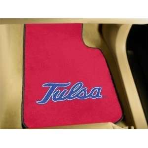  Tulsa Golden Hurricane Carpet Car/Truck/Auto Floor Mats 