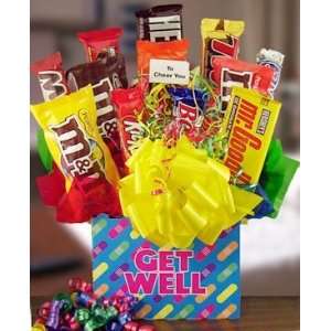 Get Well Band Aid Candy Bar Bouquet Grocery & Gourmet Food