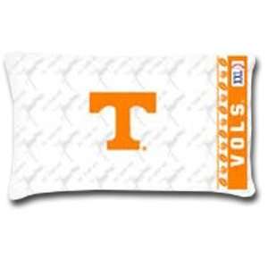  2 NCAA Tennessee Volunteers Logo Pillowcases: Sports 