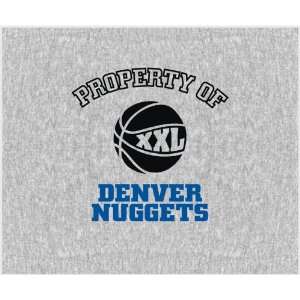 Denver Nuggets 58x48 inch Property of NBA Blanket/Throw
