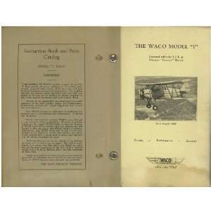  WACO Model F Aircraft Instruction Manual: Sicuro 