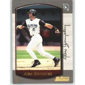  2000 Bowman #11 Alex Gonzalez   Florida Marlins (Baseball 