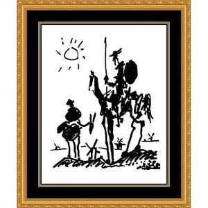 Don Quixote by Pablo Picasso   Framed Artwork 