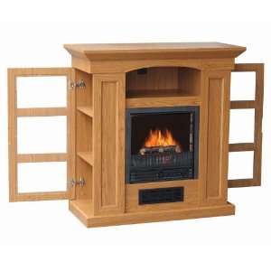  Stonegate FP08 21 10 OAK Electric Fireplace With Side 