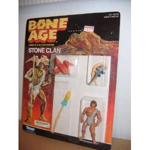 Bone Age Stone Clan Crag Mint on Card 1980s Toys & Games