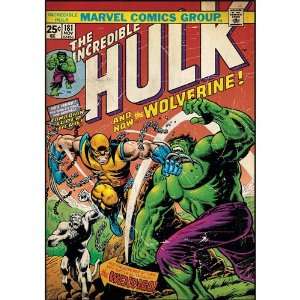   Wall Accent   Marvel Comic Book Cover Poster Stick Up: Home & Kitchen