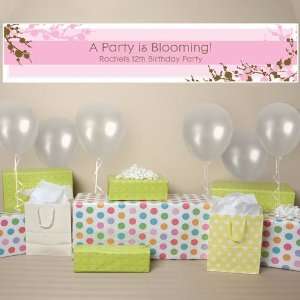  Cherry Blossom   Personalized Birthday Party Banner: Toys 