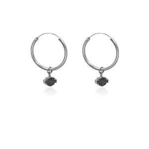   Davidson® 20mm hoops sterling earrings HDE0138 by MOD® Jewelry