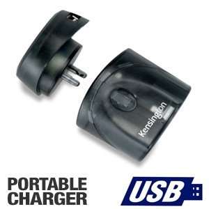  Kensington Travel Plug Adapter w/ USB Charger