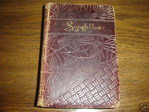 THE EARLY POEMS OF LONGFELLOW 1887 BOOK  