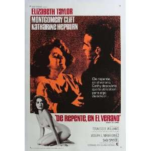   Elizabeth Taylor)(Katharine Hepburn)(Montgomery Clift)(Mercedes