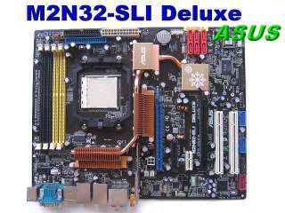 ASUS M2N32 SLI Deluxe WiFi nForce PCI E AM2 MOTHERBOARD  