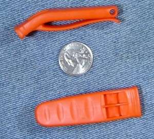 Lot 2 Really Loud Whistle Protection   Boaters, Campers, Emergency 