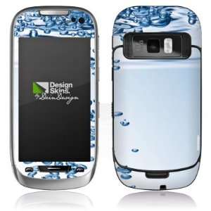  Design Skins for Nokia 701   Blue Bubbles Design Folie 