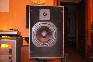 pair Vintage Dahlquist DQM3 two way audiophile Loudspeaker, New Foam 