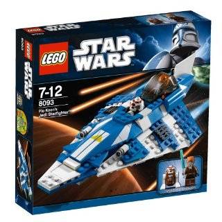 LEGO Star Wars Plo Koons Jedi Starfighter (8093) 175 Piece Set