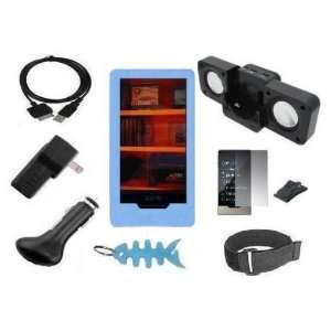  Combo Kit for Microsoft Zune HD 16GB / 32GB Series Includes Blue 