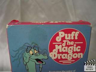 Puff the Magic Dragon VHS Burgess Meredith 028485125360  