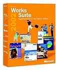 Microsoft Works Suite 2002, Full Version, MONEY 2002 WORD 2002 